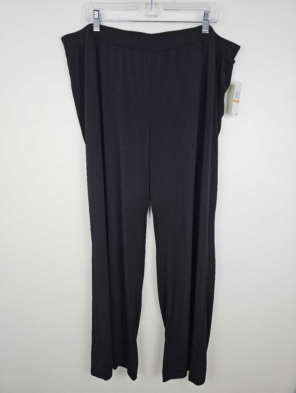 Michael Kors Black Pull On Everyday Pants with Stretch NWT
